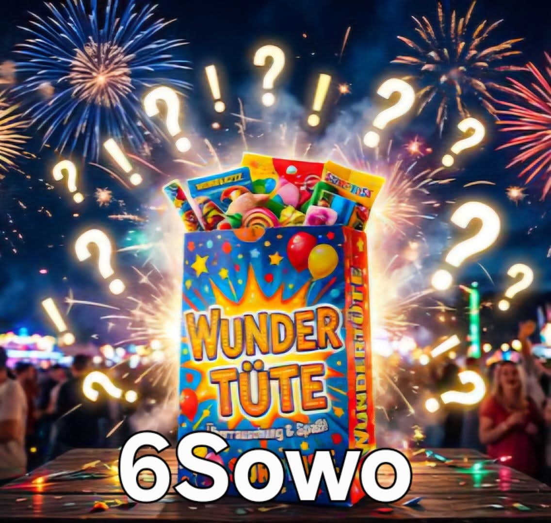 Ahhh 🎉 Wundertüte 6-fach Sockenwolle 6Sowo 3 x 100g