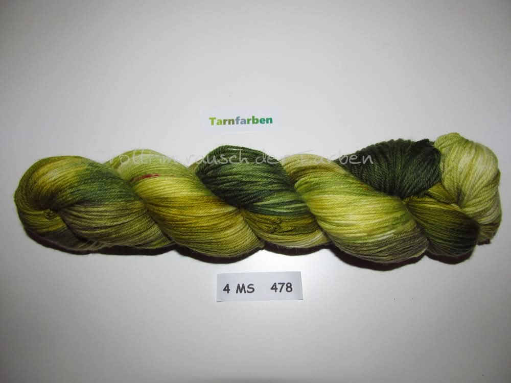 Fine Merino Socks (4FMS), handgefärbte Sockenwolle 4-fach 100g