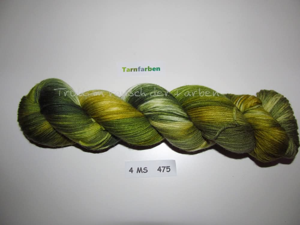 Fine Merino Socks (4FMS), handgefärbte Sockenwolle 4-fach 100g