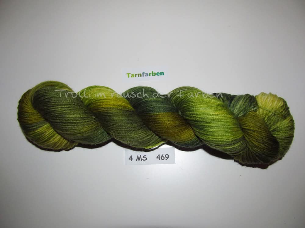 Fine Merino Socks (4FMS), handgefärbte Sockenwolle 4-fach 100g