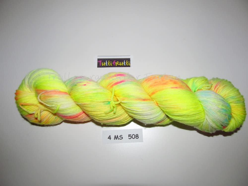 Fine Merino Socks (4FMS), handgefärbte Sockenwolle 4-fach 100g