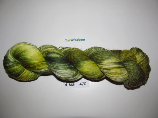 Fine Merino Socks (4FMS), handgefärbte Sockenwolle 4-fach 100g