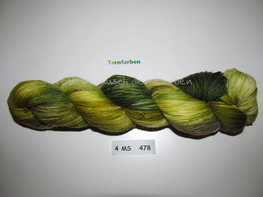 Fine Merino Socks (4FMS), handgefärbte Sockenwolle 4-fach 100g