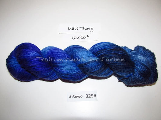 Handgefärbte Sockenwolle (4Sowo) 4-fach 100g