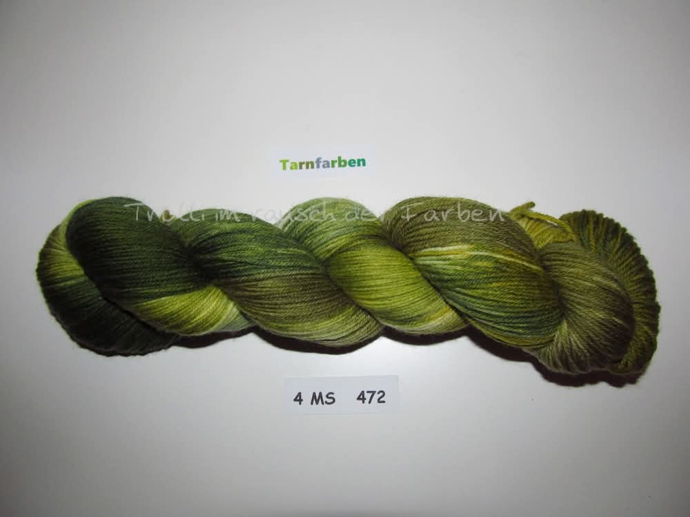 Fine Merino Socks (4FMS), handgefärbte Sockenwolle 4-fach 100g