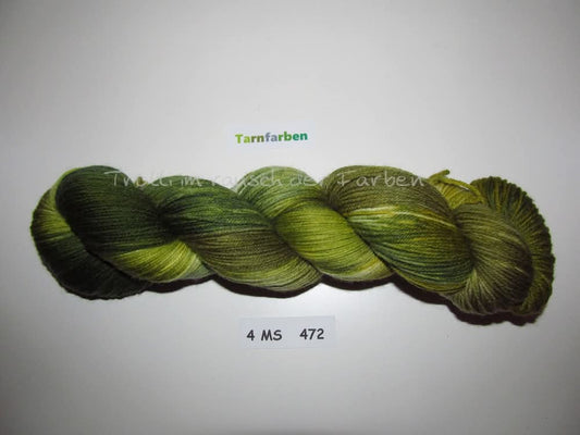 Fine Merino Socks (4FMS), handgefärbte Sockenwolle 4-fach 100g