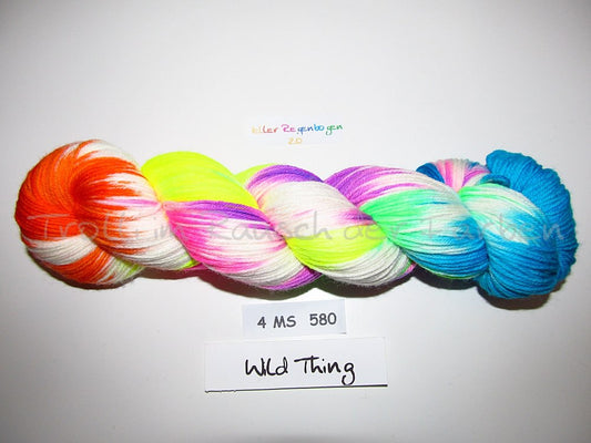 Fine Merino Socks (4FMS), handgefärbte Sockenwolle 4-fach 100g