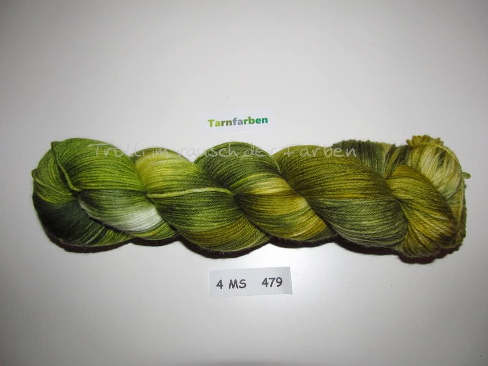 Fine Merino Socks (4FMS), handgefärbte Sockenwolle 4-fach 100g