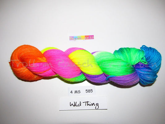 Fine Merino Socks (4FMS), handgefärbte Sockenwolle 4-fach 100g