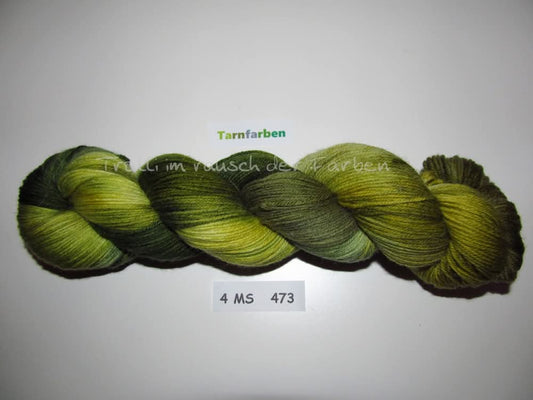 Fine Merino Socks (4FMS), handgefärbte Sockenwolle 4-fach 100g